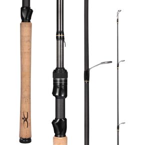 Cadence Essence 2025 Compact Design Spinning Rod 5.6FT | 24-Ton Graphite Lightweight | Stainless Steel SIC Guides | Freshwater & Saltwater | High Sensitivity
