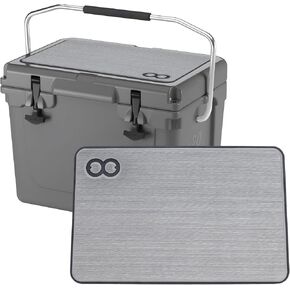 WOOWAVE EVA Mat Cooler Pad for RTIC 20,Peel & Stick Application, Non Slip Comfort Accessories (Grey)