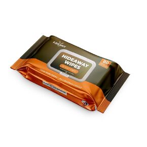 | HideAway XL Wipes | (80) count - Eliminate your scent with these scent free body wipes. Specifically designed to be used while hunting, camping, or performing outdoor activities.