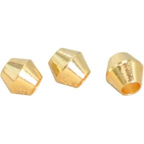 Pack of 100 Brass Lure Bodies for Spinner Making DIY Fishing Beads Weights