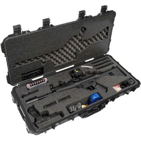 Case Club Case fits HK MP5 or Clones in Pre-Cut Waterproof Case with Accessory Box and Silica Gel to Help Prevent Gun Rust (Gen 2)