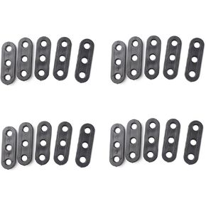 20 قطعة من شد الحبل البلاستيكي، أداة ضبط الحبل، خيمة غيلاين، حبل الرياح، مشبك تثبيت مشدود للتخييم في الهواء الطلق، التنزه سيرًا على الأقدام، حقيبة الظهر in Kuwait