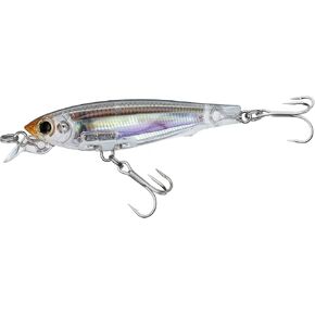 Yo-Zuri R1409-RGLM: 3D Inshore Fingerling (Sp) 70Mm 2-3/4", Real Glass Minnow