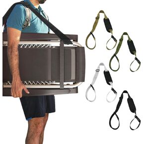 4 عبوات من أحزمة الحمل - أحزمة كرسي الشاطئ القابلة للطي - أحزمة حمل كرسي الكتف - حزام حمل بديل قابل للتعديل لحقائب الظهر والشواطئ والنزهات الصيفية وملحقات التخييم في الهواء الطلق (4 ألوان) in Kuwait