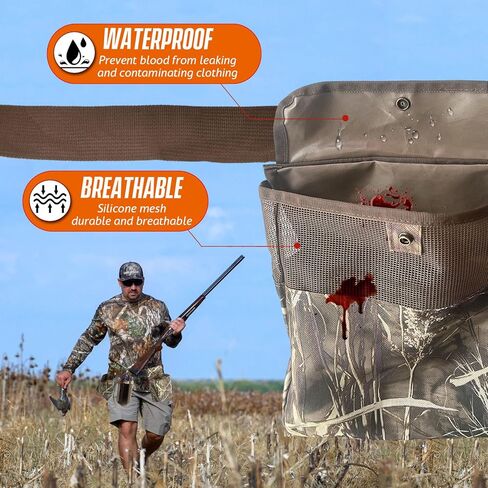 IC iclover حزام صيد الحمامة، مجال قابل للتعديل وحزام اللعبة مع حقيبة لعبة الطيور، الحقيبة شل البندقية، حامل زجاجة المياه، حزام الرماية خفيف الوزن مقاوم للماء، معدات الصيد الرياضية من الطين المرتفعات in Kuwait