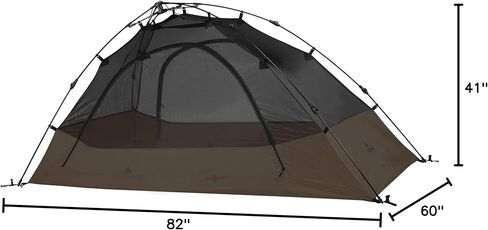 TETON Sports Vista Quick Tent; Dome Camping and Backpacking Tent; Easy Instant Setup; Clip-On Rainfly Included in Kuwait