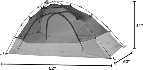 TETON Sports Vista Quick Tent; Dome Camping and Backpacking Tent; Easy Instant Setup; Clip-On Rainfly Included in Saudi Arabia