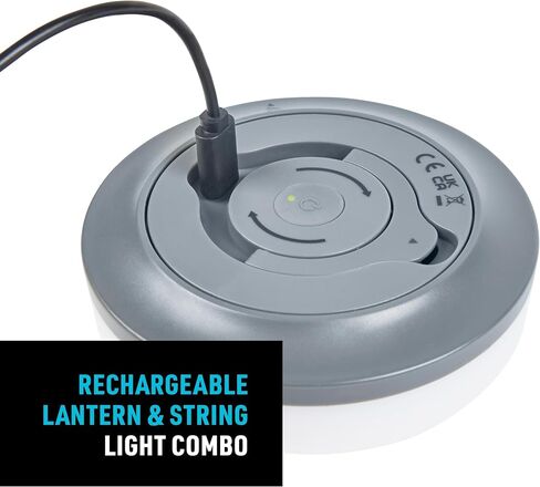 Nite Ize Radiant StarLit Rechargeable Lantern and String Light - Disc-O Select in Saudi Arabia