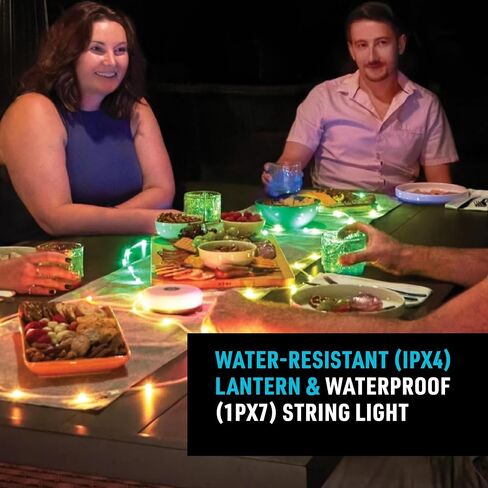 Nite Ize Radiant StarLit Rechargeable Lantern and String Light - Disc-O Select in Saudi Arabia