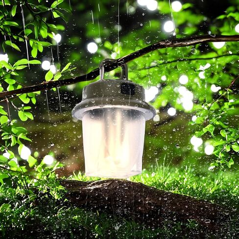 Mini LED Camping Lights for Tent Lights Portable Camping Lantern Rechargeable Outdoor Flashlight Battery Powered,450LM Camp Accessories for Hiking Backpacking Emergency Outage(Green) in Saudi Arabia
