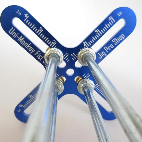Uni-Monkey Paracord Tool Jig ~ Makes Ball Knots from 5/8" to 4" in Saudi Arabia