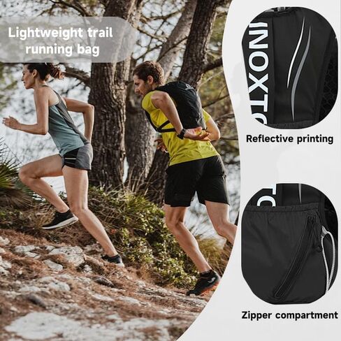 Hydration Vest Pack Water Backpack - 5L Lightweight Hydration Bag for Marathoner,Outdoors Trail, Marathon,Running Race,Cycling,Hiking - Daypack for Women and Men in Saudi Arabia