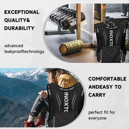 Hydration Vest Pack Water Backpack - 5L Lightweight Hydration Bag for Marathoner,Outdoors Trail, Marathon,Running Race,Cycling,Hiking - Daypack for Women and Men in Saudi Arabia