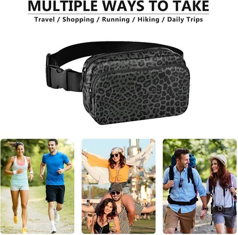 Waist Packs for Women Men Colorful Butterfly Patterns Crossbody Belt Bag Waist Packs Waist Pouch Runing Belt for Sports workout Traveling Casual Running Hiking Cycling in Saudi Arabia