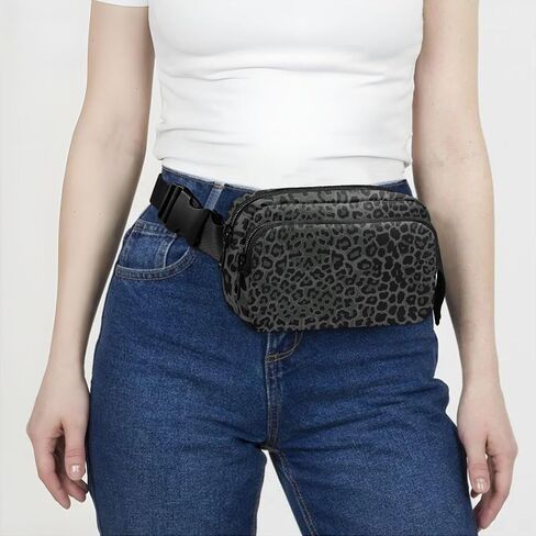 Waist Packs for Women Men Colorful Butterfly Patterns Crossbody Belt Bag Waist Packs Waist Pouch Runing Belt for Sports workout Traveling Casual Running Hiking Cycling in Saudi Arabia