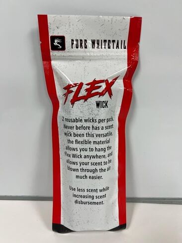 Pure Whitetail Flex Wick – Patent Pending Super Absorbent Reusable Flexible Scent Wick for Whitetail Deer Scents in Kuwait