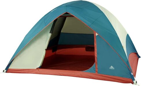 خيمة الظهر Kelty Discovery Basecamp، مأوى للتخييم على الظهر يتسع لـ 4 أو 6 أشخاص، سعة كبيرة، إعداد سريع وسهل التمزق، يتضمن كيس أشياء in Saudi Arabia