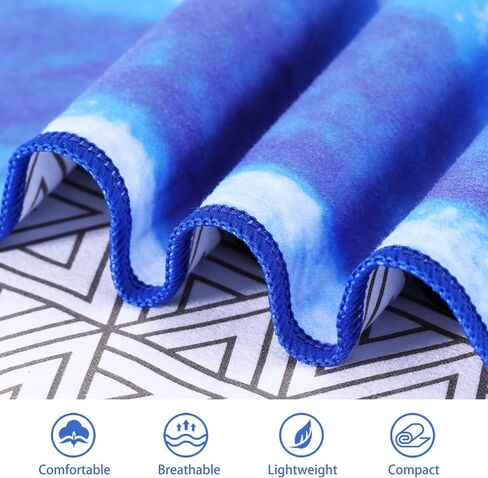 2 Pack Microfiber Oversized Beach Towel Lightweight Thin Sandproof Compact Quick Dry Clearance Towels Extra Large Sand Free Pool Travel Beach Essentials Accessories Women Men Adult Gift Pink Stripe in Saudi Arabia