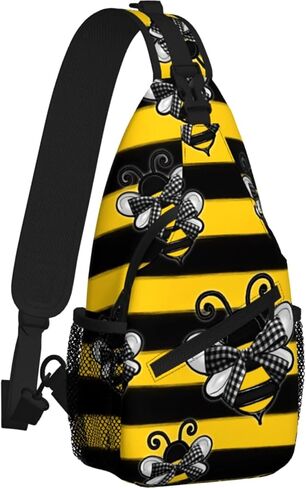 Cartoon Crossbody Sling Backpack, Fun Gifts Ideal Unisex Single Shoulder Bag for Travel, Hiking, Daily Use in Saudi Arabia