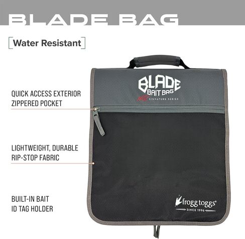 FROGG TOGGS Blade Bait Bag, Fishing Tackle Bag, Tackle Organizer, Lure Tackle Box, Bait Binder in Saudi Arabia