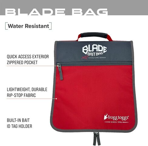 FROGG TOGGS Blade Bait Bag, Fishing Tackle Bag, Tackle Organizer, Lure Tackle Box, Bait Binder in Saudi Arabia