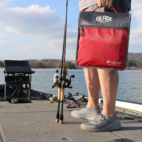 FROGG TOGGS Blade Bait Bag, Fishing Tackle Bag, Tackle Organizer, Lure Tackle Box, Bait Binder in Saudi Arabia