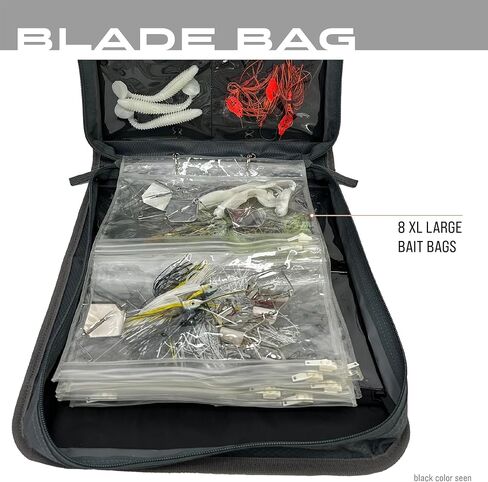 FROGG TOGGS Blade Bait Bag, Fishing Tackle Bag, Tackle Organizer, Lure Tackle Box, Bait Binder in Saudi Arabia