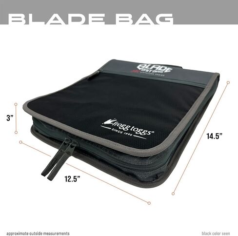 FROGG TOGGS Blade Bait Bag, Fishing Tackle Bag, Tackle Organizer, Lure Tackle Box, Bait Binder in Saudi Arabia