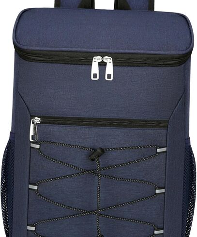 حقيبة تبريد معزولة على الظهر، حقيبة بيرة متعددة الوظائف، حقيبة ظهر تبريد حرارية، حقيبة ظهر مقاومة للماء للغداء للتنزه سيرًا على الأقدام على الشاطئ in Kuwait