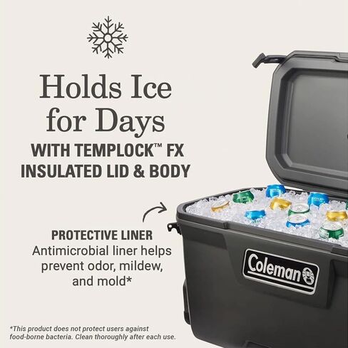 Coleman Ice Chest—Convoy Series 100 Quart Cooler with Wheels in Saudi Arabia