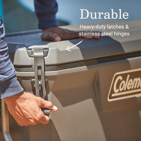 Coleman Ice Chest—Convoy Series 100 Quart Cooler with Wheels in Saudi Arabia