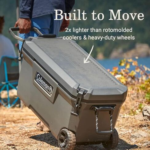 Coleman Ice Chest—Convoy Series 100 Quart Cooler with Wheels in Saudi Arabia