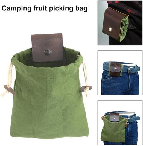 TINYAT حقيبة العلف قماش الحقيبة القابلة للطي حزام الحقيبة الرجال حقيبة العلف مع مشبك للمشي لمسافات طويلة والتخييم والصيد وصيد الأسماك in Kuwait