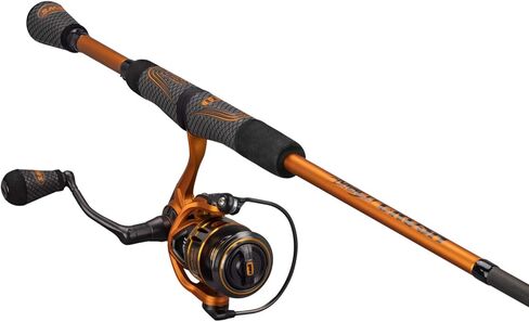 Lew's Mach Crush 30 Spin 7' Med Fast Spin Combo, Orange, one Size (MCR30A70MFS) in Saudi Arabia