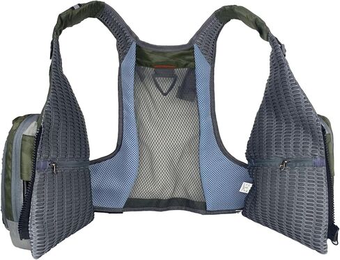 Fishing Vest Fly Fishing Luya Stream Fishing Multi-Pocket Sizes are Adjustable for Both Men and Women in Saudi Arabia
