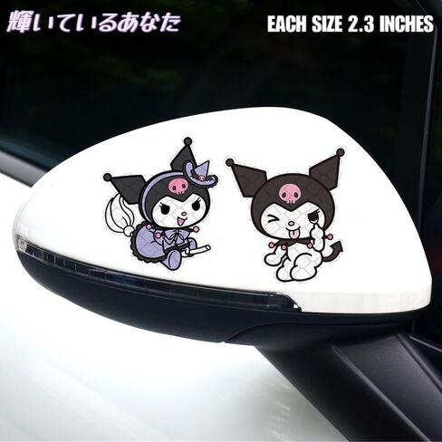 High Reflective Stickers Anime Sticker for Helmet Cute Safety Sticker Reflective Diamond Grade High Visibility Tapes for Night Riding Bike Motorcycle Helmet Waterproof Anime Reflective Decals (Cinna) in Saudi Arabia