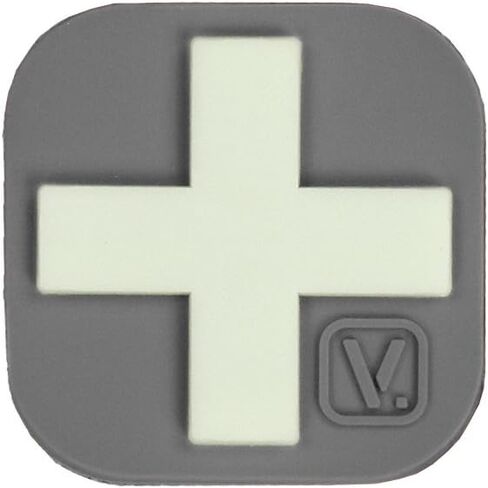 رقعة VANQUEST الطبية المتقاطعة مقاس 1 بوصة "SUPER-LUMEN" المتوهجة في الظلام (Coyote Tan) in Kuwait