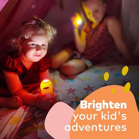 Kids Flashlights and Kids Lanterns, 2-in-1 LED Kids Camping Lantern Night Light, Better than Headlamps, Kids Camping Gear Must Haves in Saudi Arabia