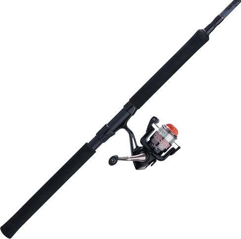 Shakespeare® Crappie Hunter® مجموعة قضيب وبكرة دوارة مقاس 12 بوصة، حجم 25 بكرة ^ 2 أنبوبي من الألياف الزجاجية الفارغة، 10 أدلة من الفولاذ المقاوم للصدأ in Saudi Arabia