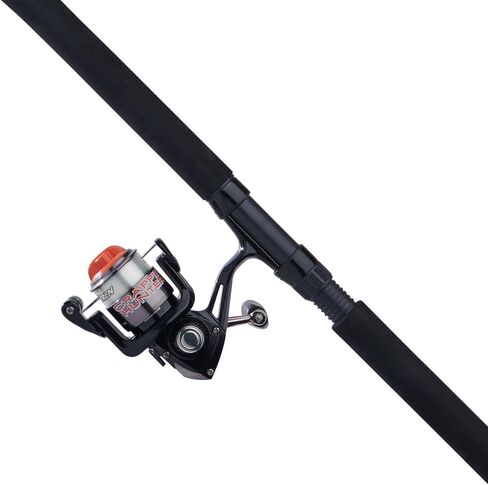 Shakespeare® Crappie Hunter® مجموعة قضيب وبكرة دوارة مقاس 12 بوصة، حجم 25 بكرة ^ 2 أنبوبي من الألياف الزجاجية الفارغة، 10 أدلة من الفولاذ المقاوم للصدأ in Saudi Arabia