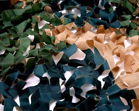 Ginsco Woodland Camouflage Netting for Camping Military Theme Party Decoration Photography in Saudi Arabia