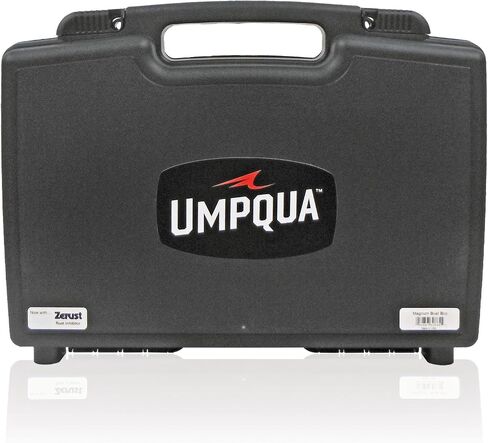 صندوق قارب Umpqua للذباب الكبير - أسود ماغنوم in Kuwait