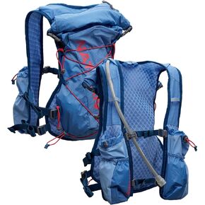 Nathan TrailMix Women's Running Vest/Hydration Pack. 12L (12 Liters) | 2L Bladder Included (2 liters). Zipper, Pockets.