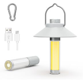 Camping Lantern,Led Camping Lamp,Rechargeable Battery Lights for Power Outages,3 Light Modes,Stepless Dimming,Waterproof,Portable Flashlight Camping Light for Home Hurricane Hiking