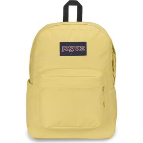 JanSport SuperBreak Backpack - Durable, Lightweight Premium Backpack - Pale Banana