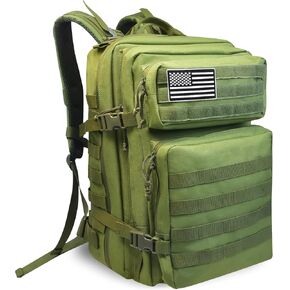 Military Tactical Backpack, Large Army High Capacity Backpack, Men And Women Camping Escape Backpack, Hunting Assault Tactical Backpack 47L, 3-Day Evacuation Tactical Backpack