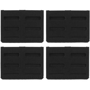 Belt Molle Adapter, Versatile Insert System Removable Molle Panels for 2" Tactical Belt and Loop Surface 4 Pack