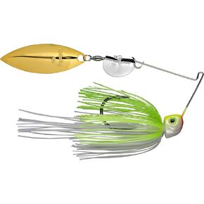 Strike King Hack Attack Heavy Cover Spinnerbait/Chartreuse/White 1/2 oz.
