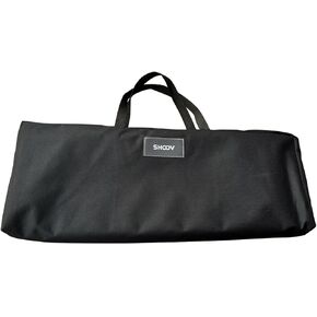 Aluminum Table Cover Plate Storage Bag for Camping, Utility Wagon Table Plate Cover (Black)