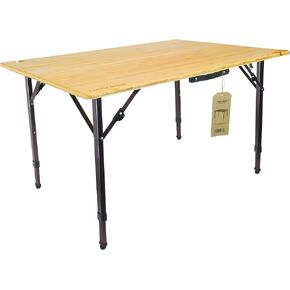 TravelChair Kanpai Bamboo Wine Table, Foldable for Easy Travel and Camping